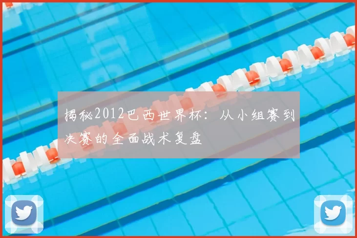 揭秘2012巴西世界杯：从小组赛到决赛的全面战术复盘