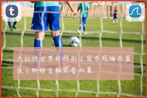 杰拉德世界杯预测法国夺冠梅西最佳小蜘蛛金靴荣誉加冕